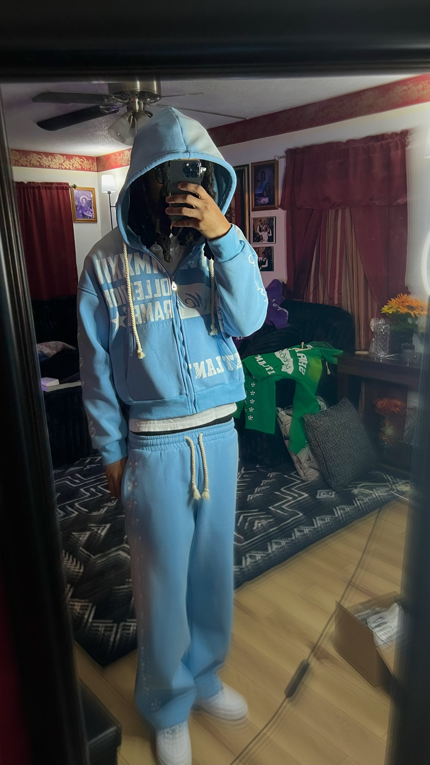 *PRE-ORDER* SKY BLUE UNIVERSITY SWEATS