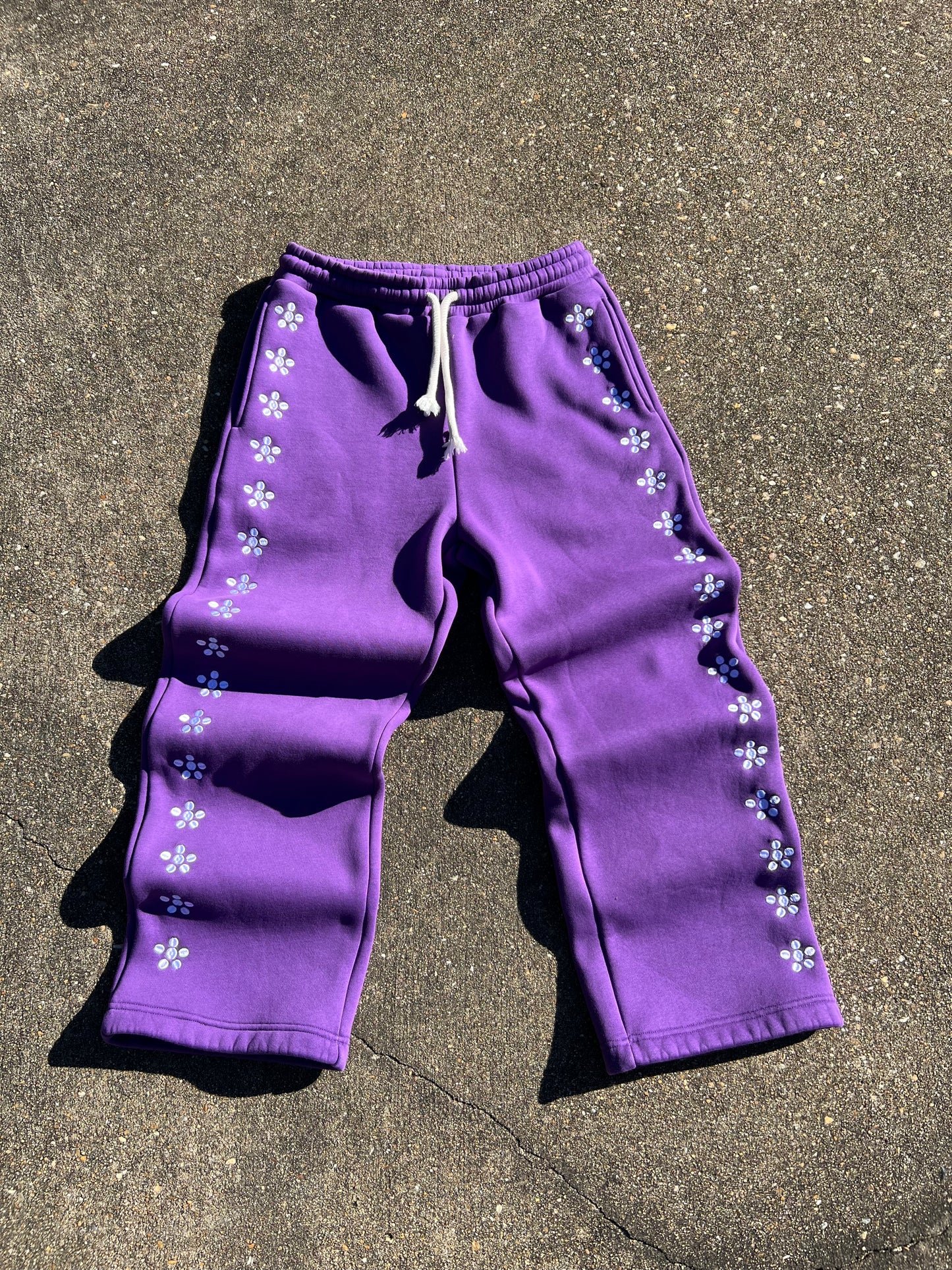 PURPLE “UNIVERSITY” ZIPUP SETS