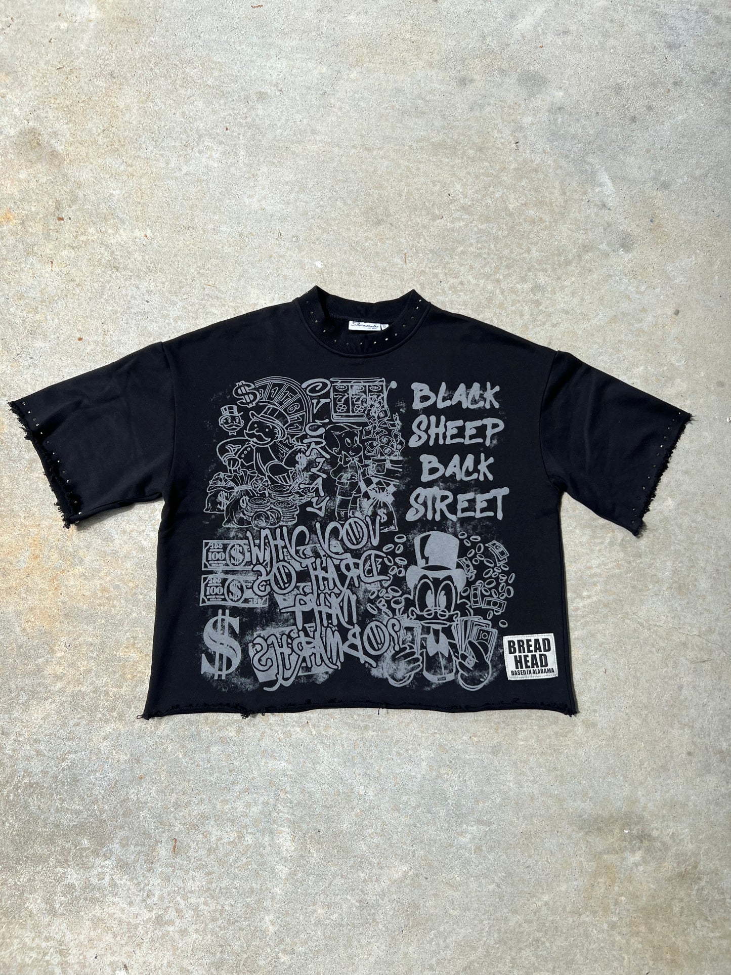 “Black Sheep” Vol 1 Oversized Tee BLACK