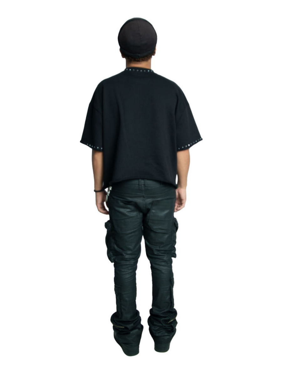 “Black Sheep” Vol 1 Cropped Tee BLACK